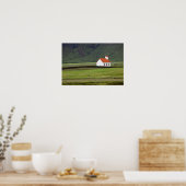 Lutherse Kerk, IJsland Poster (Keuken)