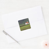 Lutherse Kerk, IJsland Vierkante Sticker (Envelop)