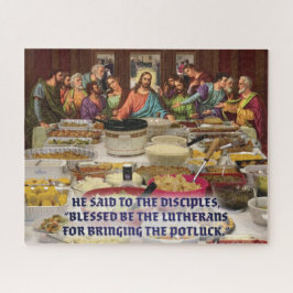 Lutherse Laatste Avondmaal Potluck Legpuzzel