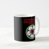 Lutherse Roos I Maarten Luther I vermijdt het fron Koffiemok (Voorkant rechts)