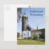 Lutherstadt Wittenberg Schlosskirche Briefkaart (Voorkant / Achterkant)