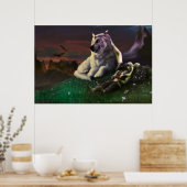 Luthien tends Beren Poster (Keuken)