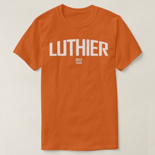 Luthier T-shirt (Design voorkant)