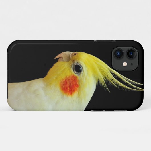 Lutino Cockatiel Case-Mate iPhone Case (Achterkant (horizontaal))