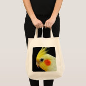 Lutino Cockatiel Tote Bag (Voorkant (product))