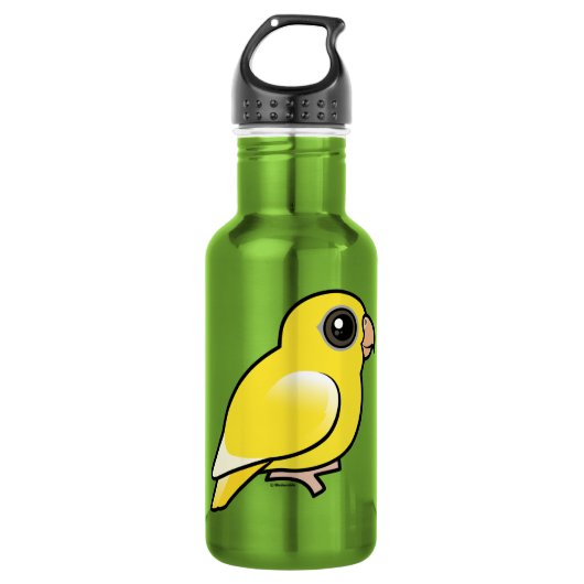 Lutino Linnie Waterfles (Voorkant)