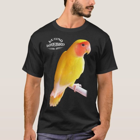 Lutino Lovebird T Shirt (Voorkant)