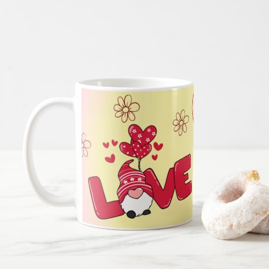 Lutins Amoureux 4 Koffiemok (Met donut)
