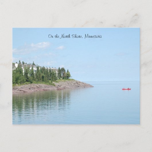 Lutsen Bliss, op de Noordkust, Minnesota Briefkaart (Voorkant)