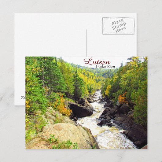 Lutsen, MN-Briefkaart Briefkaart (Voorkant / Achterkant)