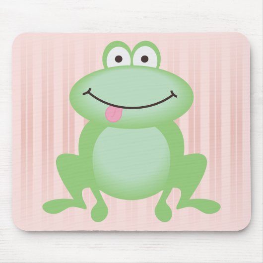 Luttle Green Frog Muismat (Voorkant)