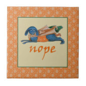 Luttrell Psalter Critter Keramische Tegel Tegeltje (Voorkant)