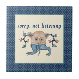 Luttrell Psalter Critter Keramische Tegel Tegeltje