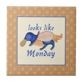 Luttrell Psalter Critter Keramische Tegel Tegeltje