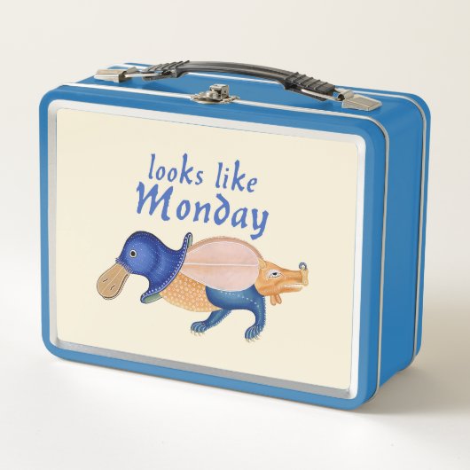 Luttrell Psalter Critter Metal Lunchbox (Voorkant)