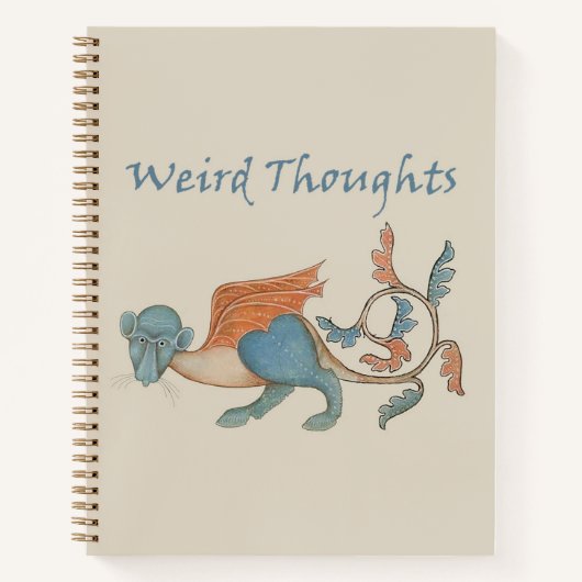 Luttrell Psalter Critter Spiraal Notitieboek (Voorkant)