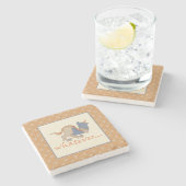 Luttrell Psalter Critter Stone Onderzetter (Zijkant)