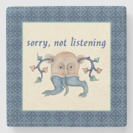 Luttrell Psalter Critter Stone Onderzetter