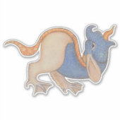 Luttrell Psalter Critter Vinyl Sticker (Voorkant)