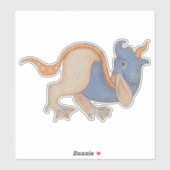 Luttrell Psalter Critter Vinyl Sticker (Vel)