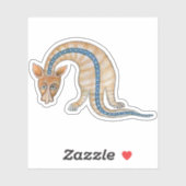 Luttrell Psalter Critter Vinyl Sticker (Vel)