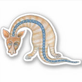Luttrell Psalter Critter Vinyl Sticker (Voorkant)