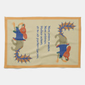 Luttrell Psalter "Eekhoorn" Keukenhanddoek (Horizontaal)