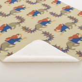 Luttrell Psalter "Eekhoorn" Sherpa Deken (3/4)