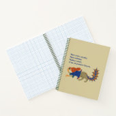 Luttrell Psalter "Eekhoorn" spiraal Notitieboek (Binnen)