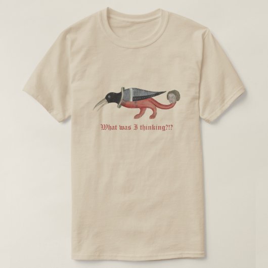 Luttrell Psalter "Magpie" T-shirt (Design voorkant)