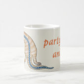 Luttrell Psalter "Party Animal" Koffie Mok (Center)