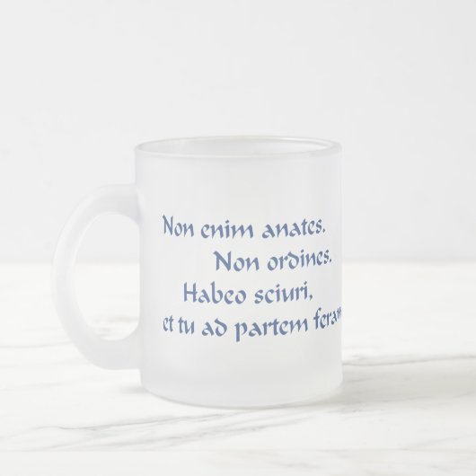 Luttrell Psalter "Squirrel" Matglas Koffiemok (Links)