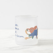 Luttrell Psalter "Squirrel" Matglas Koffiemok (Center)