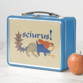 Luttrell Psalter "Squirrel" Metal Lunchbox (In situ)