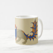 Luttrell Psalter Squirrel-Thing Coffee Mok (Voorkant rechts)