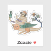 Luttrell Psalter Vinyl Sticker (Vel)