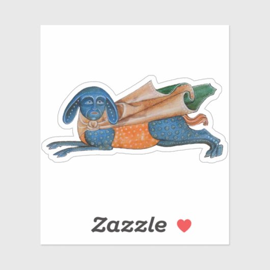 Luttrell Psalter Vinyl Sticker (Vel)