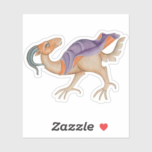 Luttrell Psalter Vinyl Sticker (Vel)