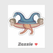 Luttrell Psalter Vinyl Sticker (Vel)