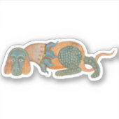 Luttrell Psalter Vinyl Sticker (Voorkant)