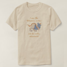 Luttrell Psalter "Wat dan ook, Schriftgeleerden... T-shirt