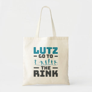 Lutz Ga naar de Rink Kunst Schaatsen Mannen Tote Bag