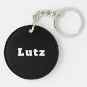 Lutz Sleutelhanger (Achterkant)