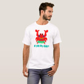luuskrab t-shirt (Voorkant volledig)