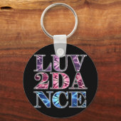 LUV 2 DANCE SLEUTELHANGER (Voorkant)