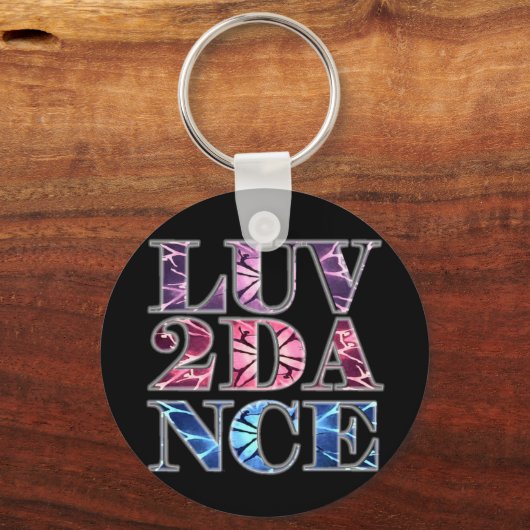 LUV 2 DANCE SLEUTELHANGER (Voorkant)