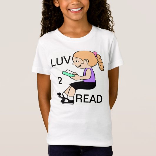 LUV 2 LEZEN T-SHIRT (Voorkant)