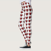 Luv-A-Bull American Bulldog Pit Bull Heart Leggings (Links)
