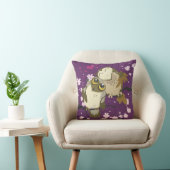 Luv Birds~ owl gooit kussen (Stoel)