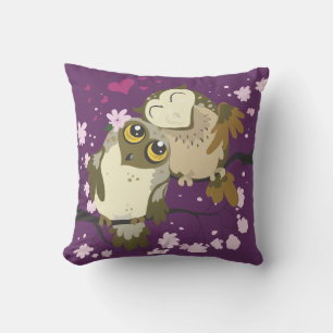 Luv Birds~ owl gooit kussen